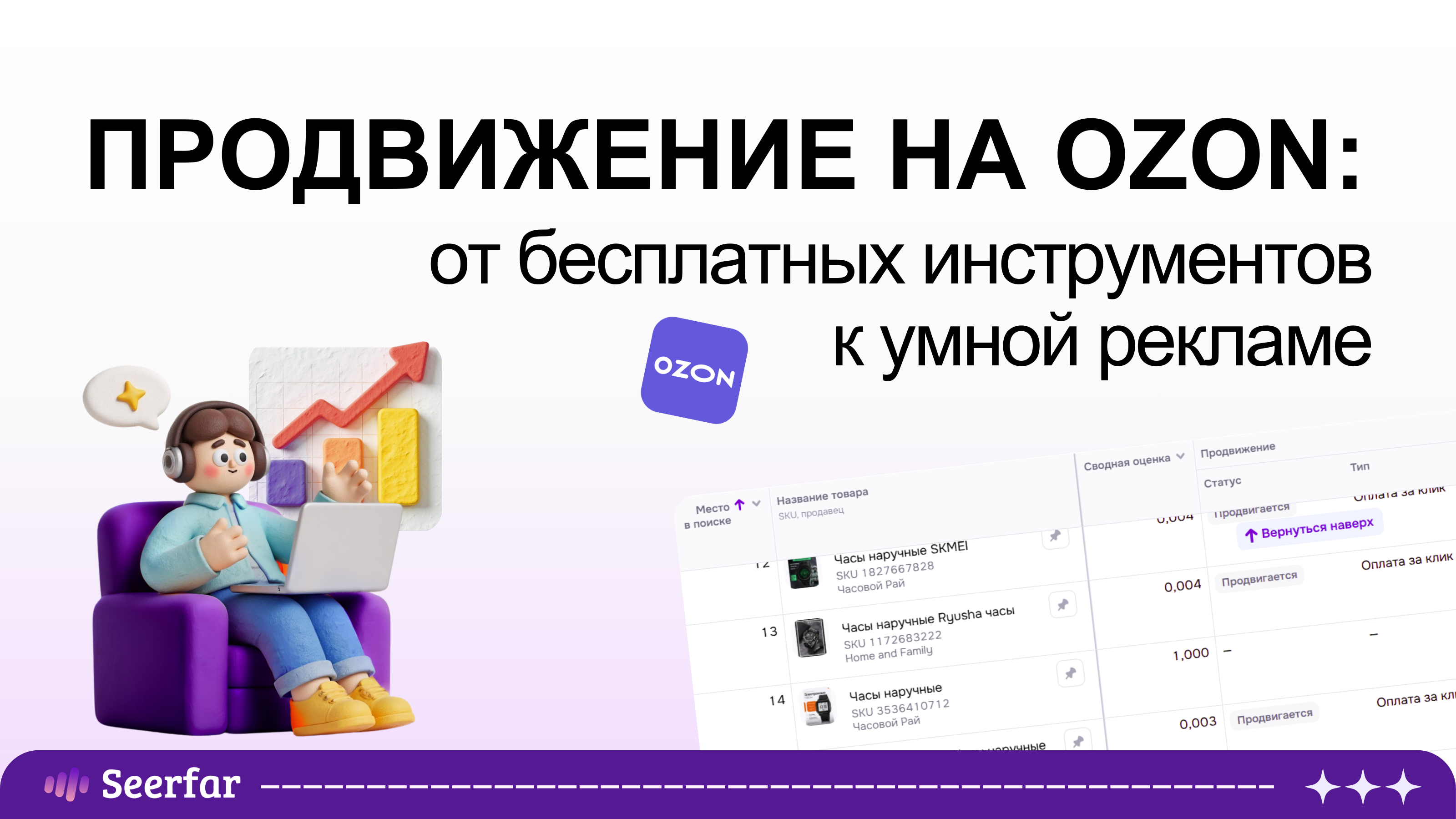 Продвижение на Ozon: от бесплатных инструментов к умной рекламе 📈